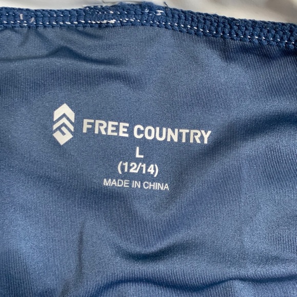 Free Country L(12/14) Swimming Shorts Women's Grey - Picture 6 of 7